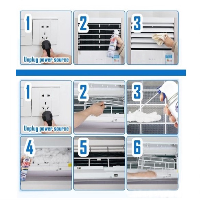 Buy Air Conditioner Cleaning Spray 500ml For Air Cond Dust Freeze car